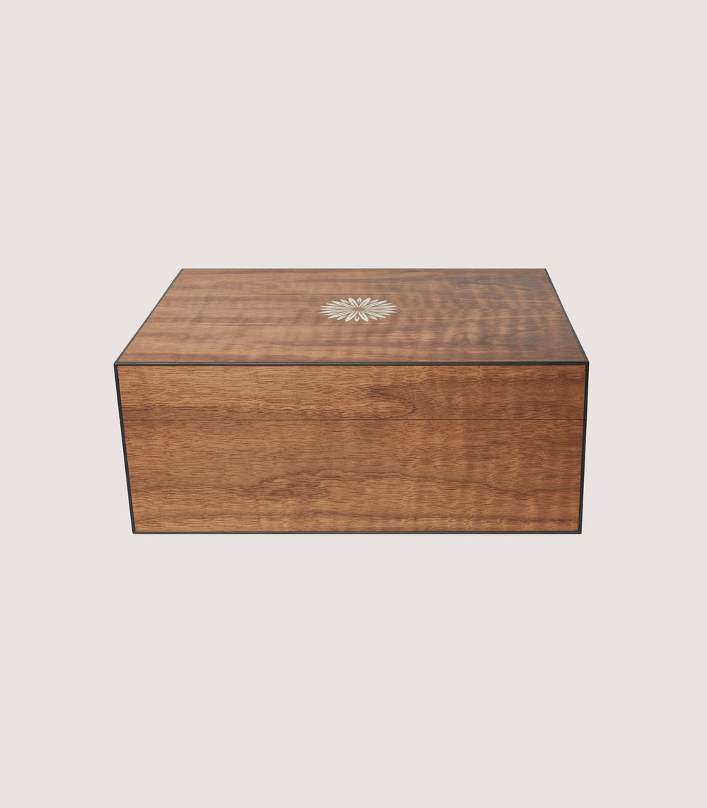 Purdey Featherburst Marquetry Box