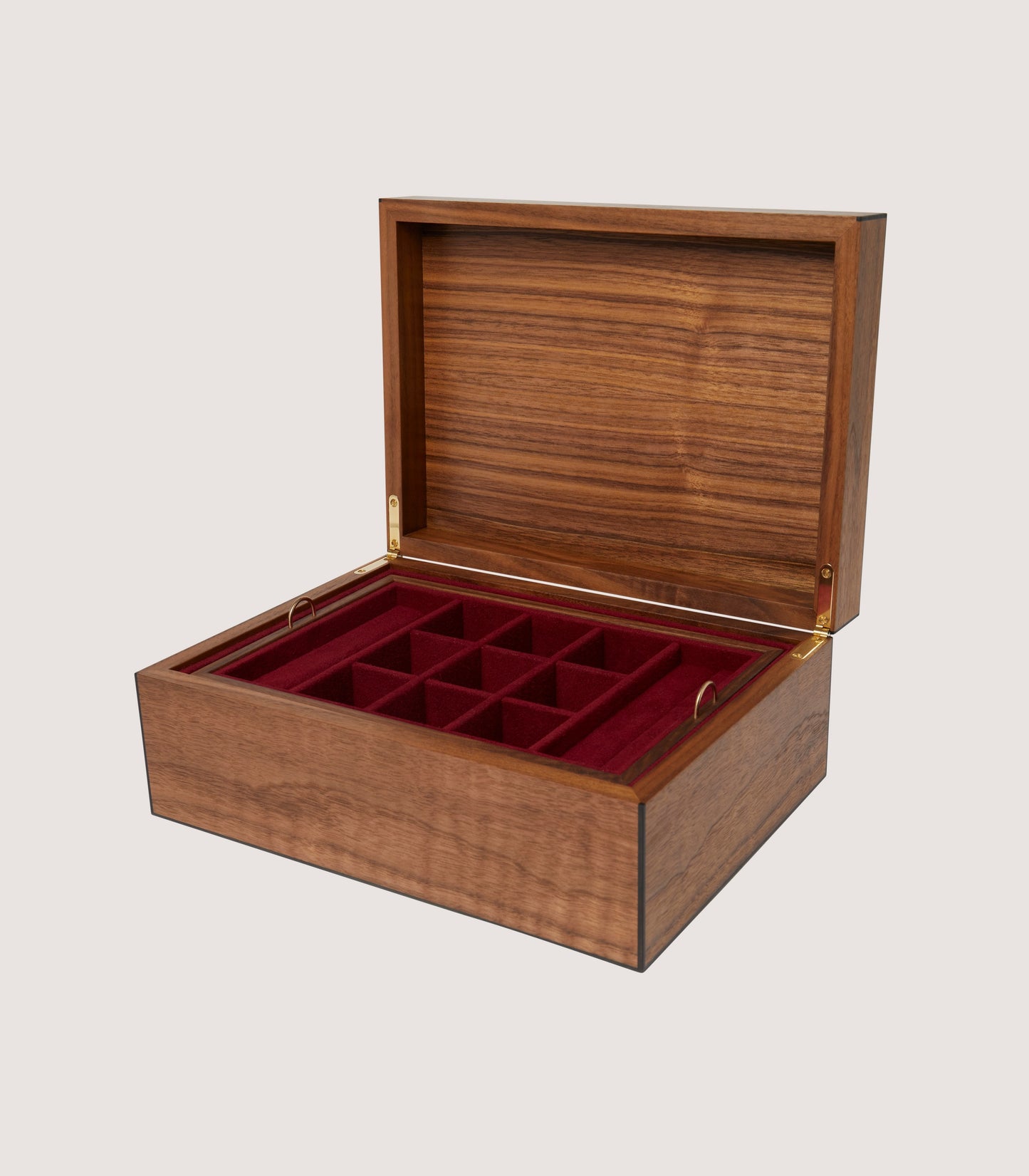 Purdey Featherburst Marquetry Box