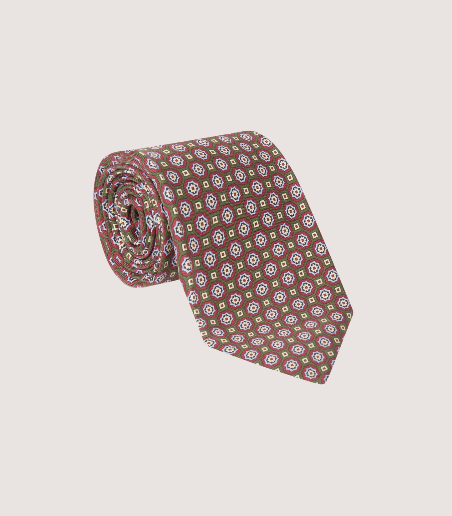 Men's Small Medallion Tie