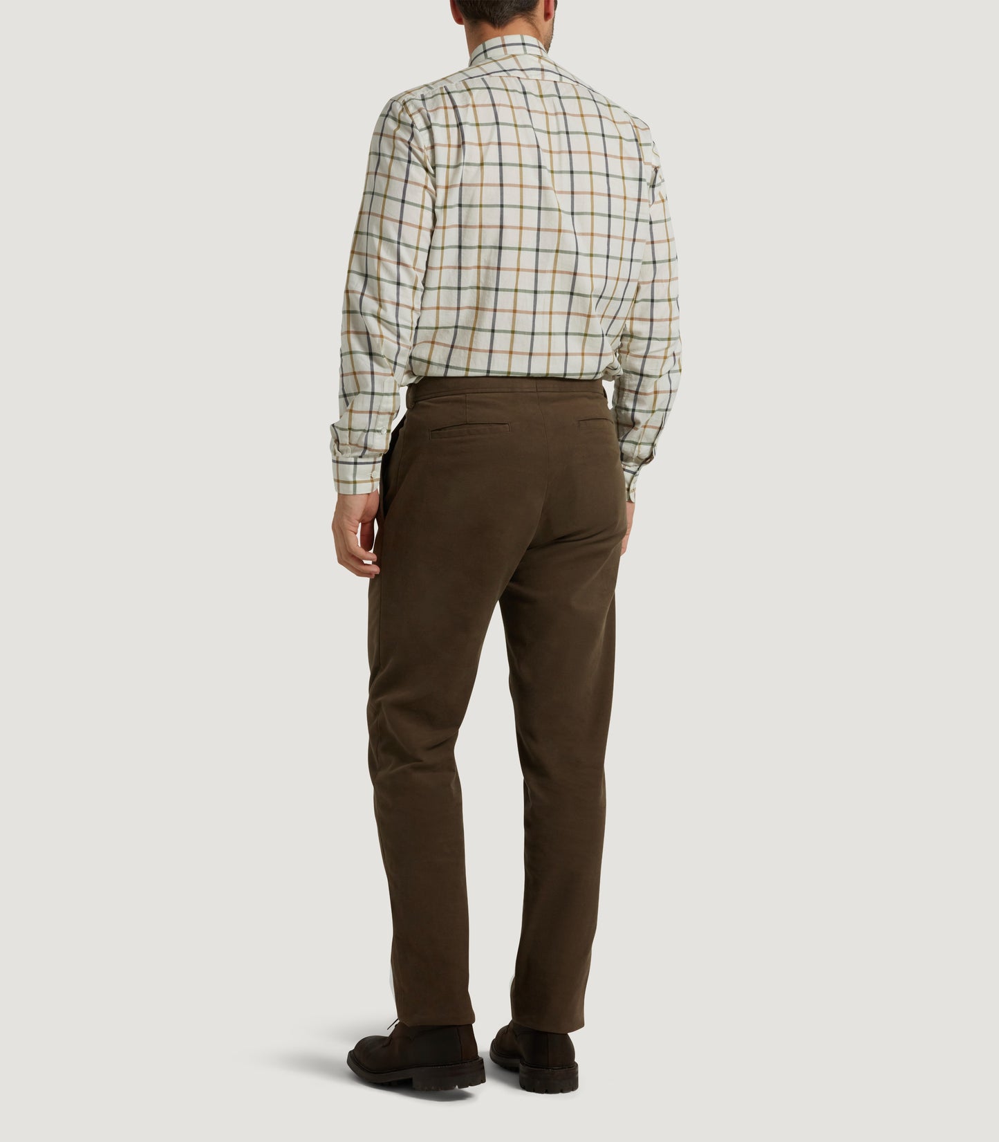 Men's Moleskin Flat Front Sporting Trouser