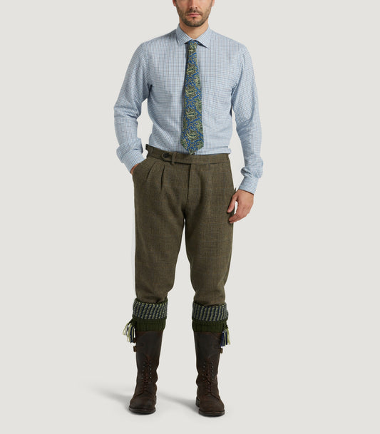 Men's Tweed Two Pleat Breek With Storm Cuff In Morlich