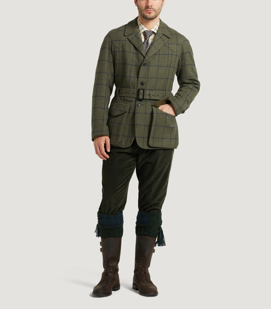 Men's Tweed Norfolk Jacket In Rannoch