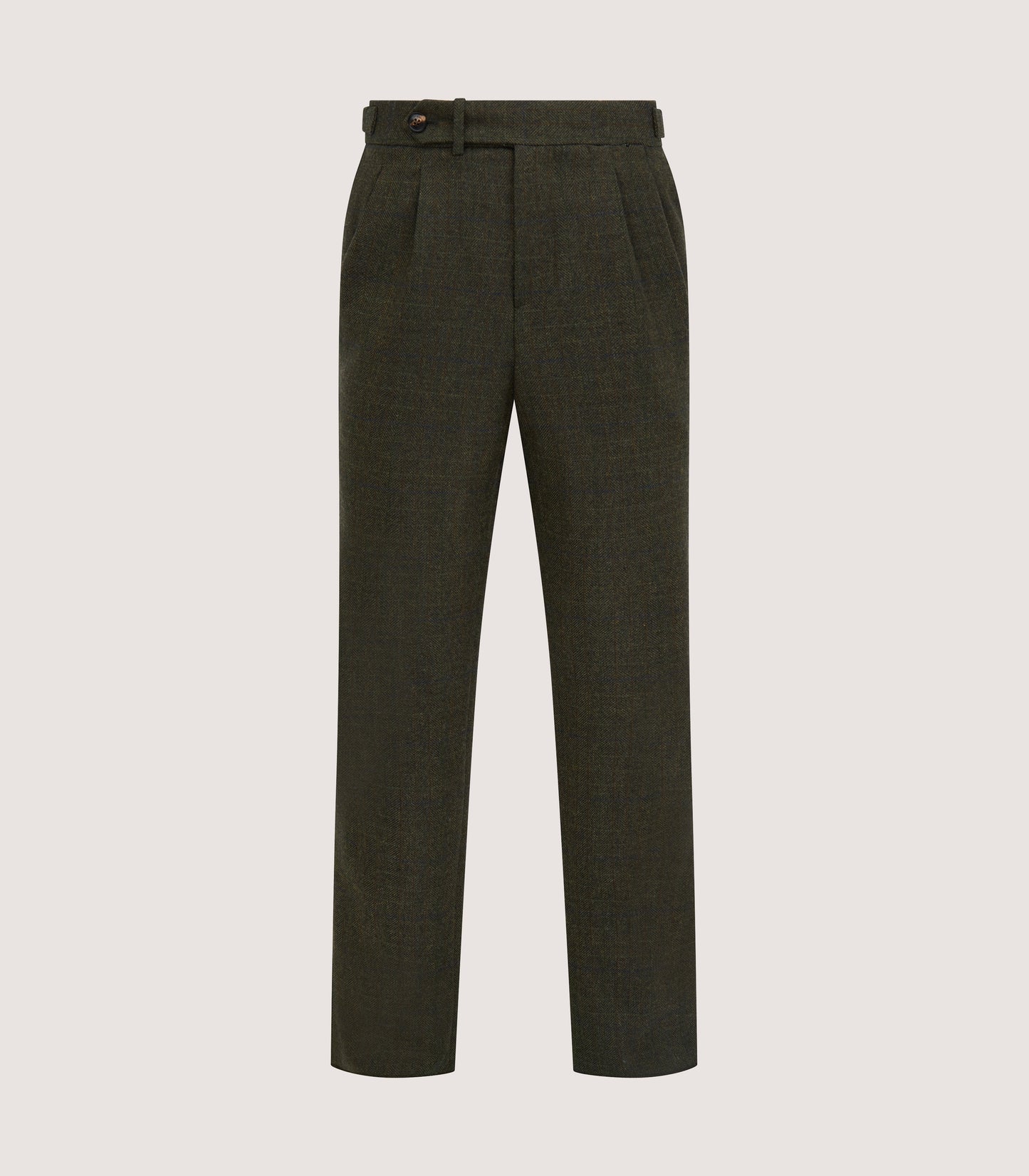 Men's Technical Tweed Two Pleat Sporting Trousers In Strathbeg