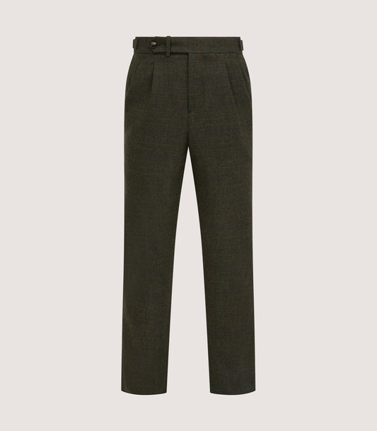 Men's Technical Tweed Two Pleat Sporting Trousers