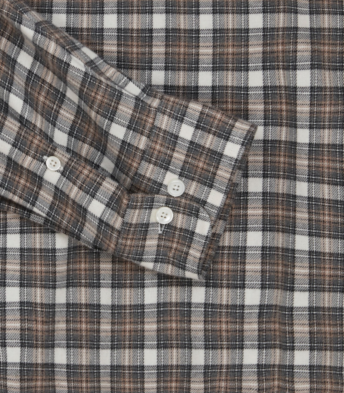 Men's Tartan Double Pocket Shirt