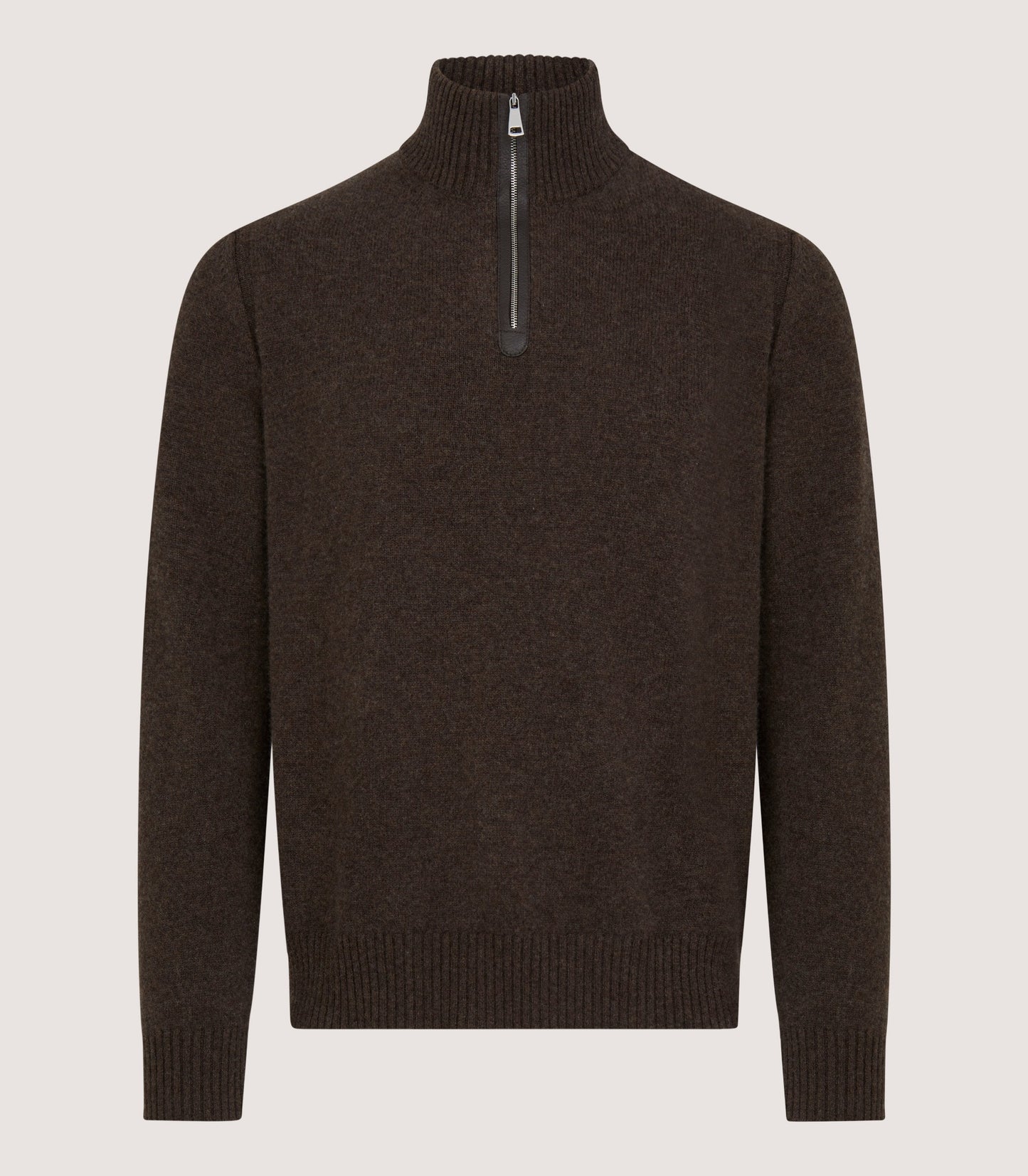 Men's Cashmere Quarter Zip Sweater