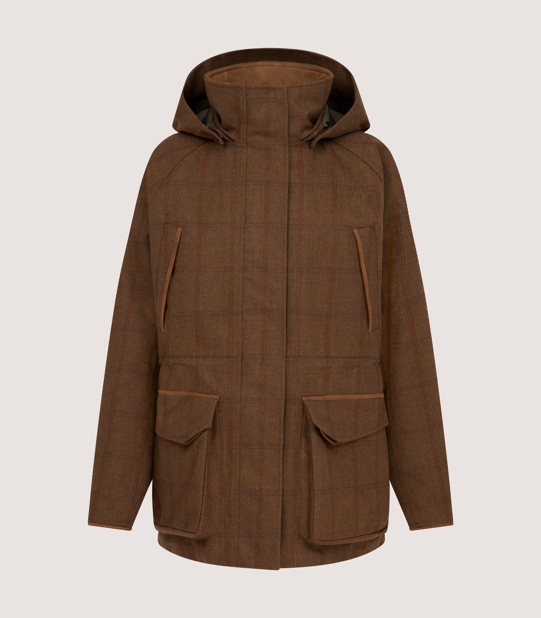 Purdey | Outerwear | Women's Technical Tweed Lancashire Field Coat