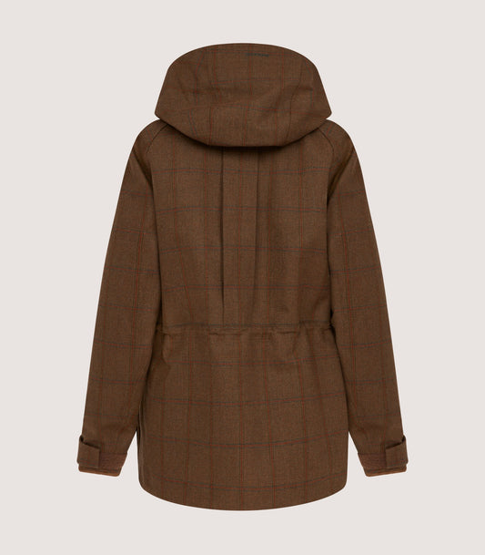Women's Technical Tweed Lancashire Field Coat In Lomond