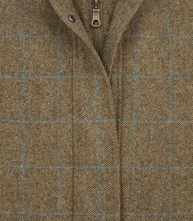 Women's Tweed Raglan Field Coat In Macaterick