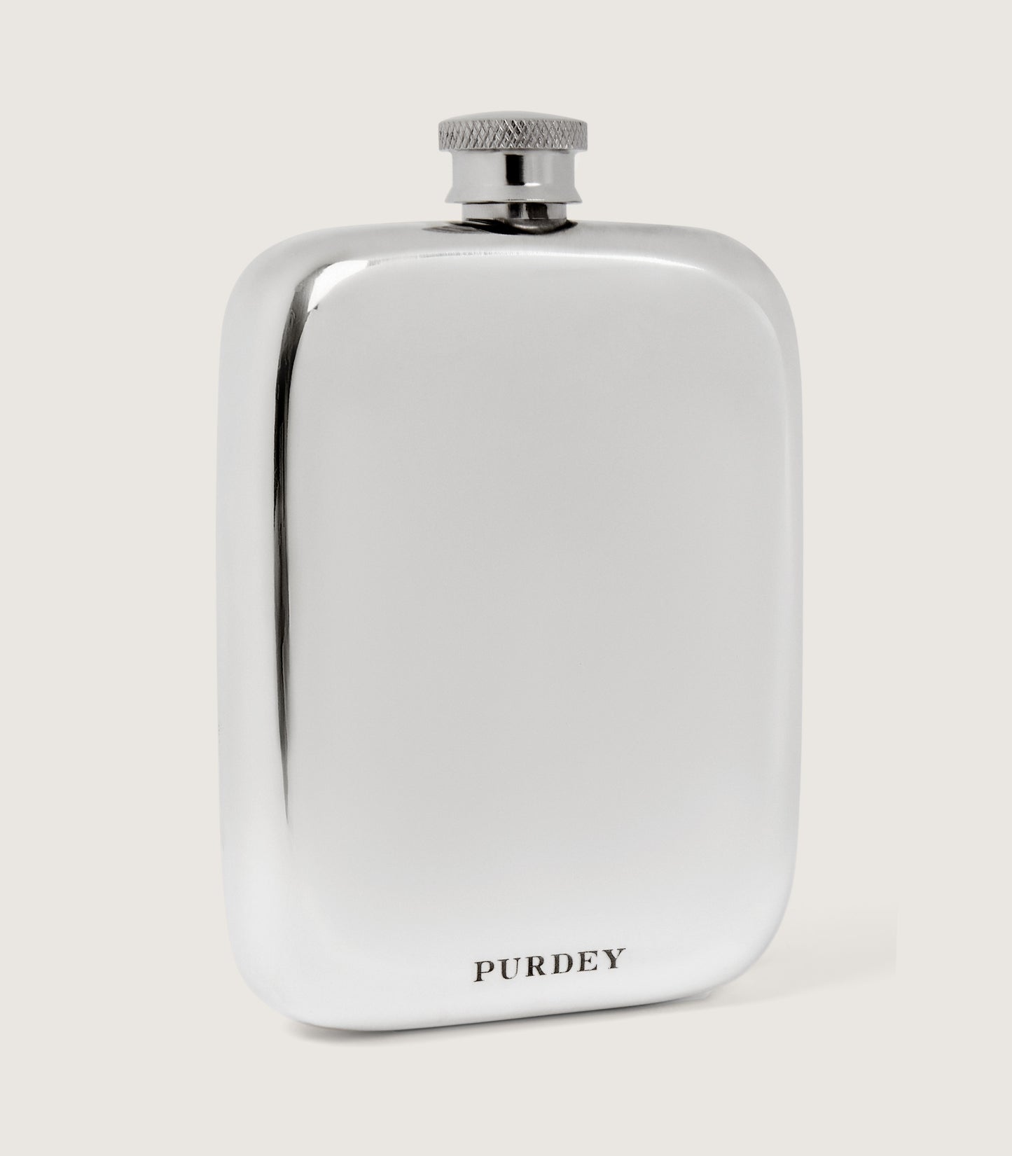 6 oz Pewter Hip Flask With Sporter Engraving