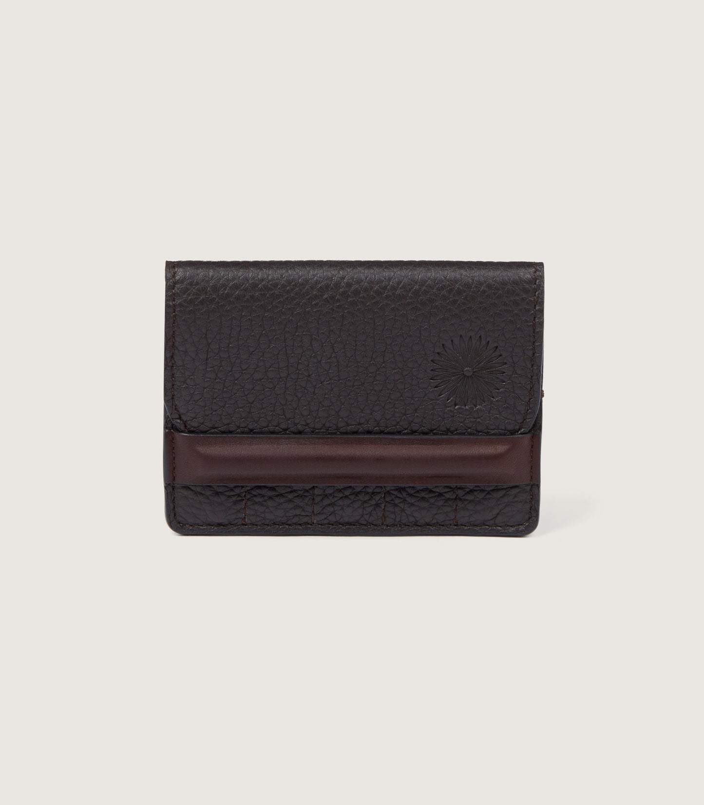 Featherburst Wallet Position Finder In Dark Brown