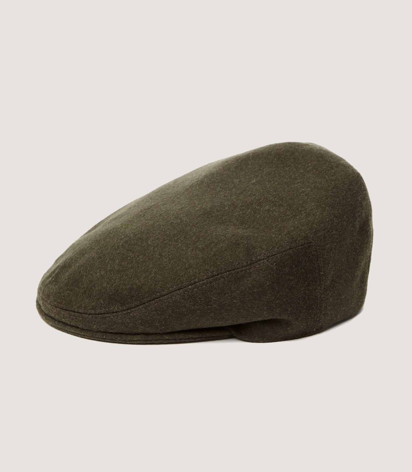 Litton Short Peak Loden Cap In Loden