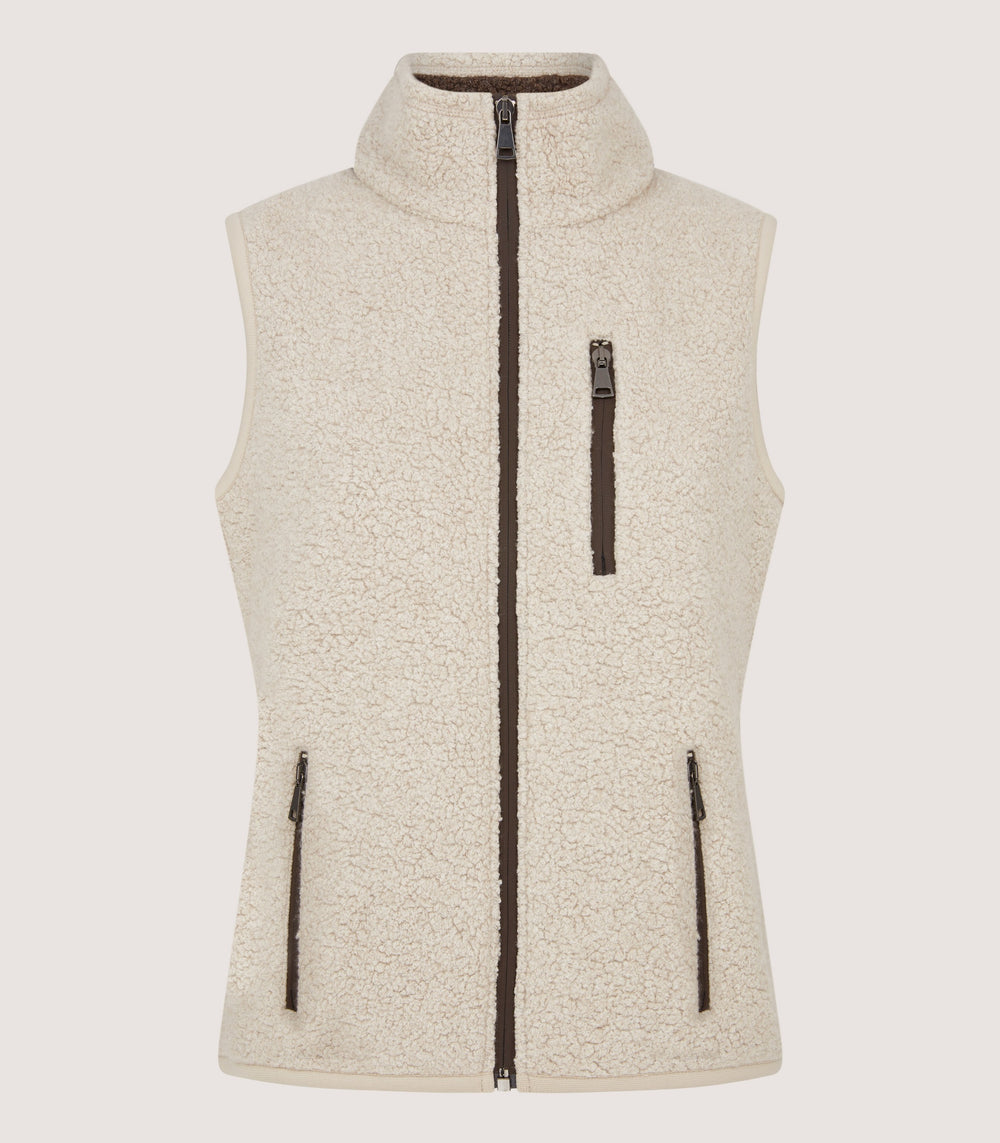 Women's Merino Lux Fleece Gilet