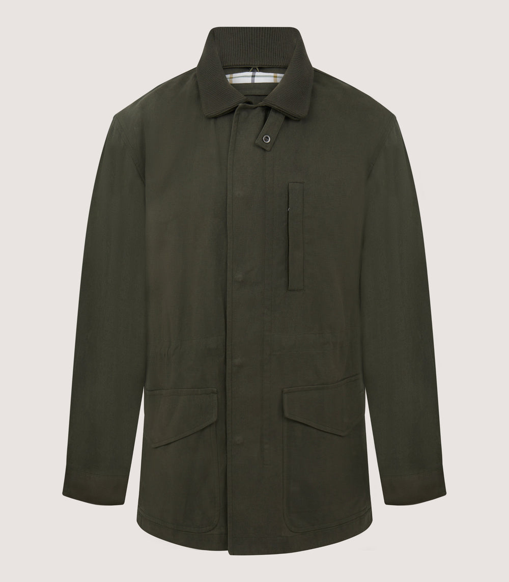 Men's Range Coat in Dark Olive