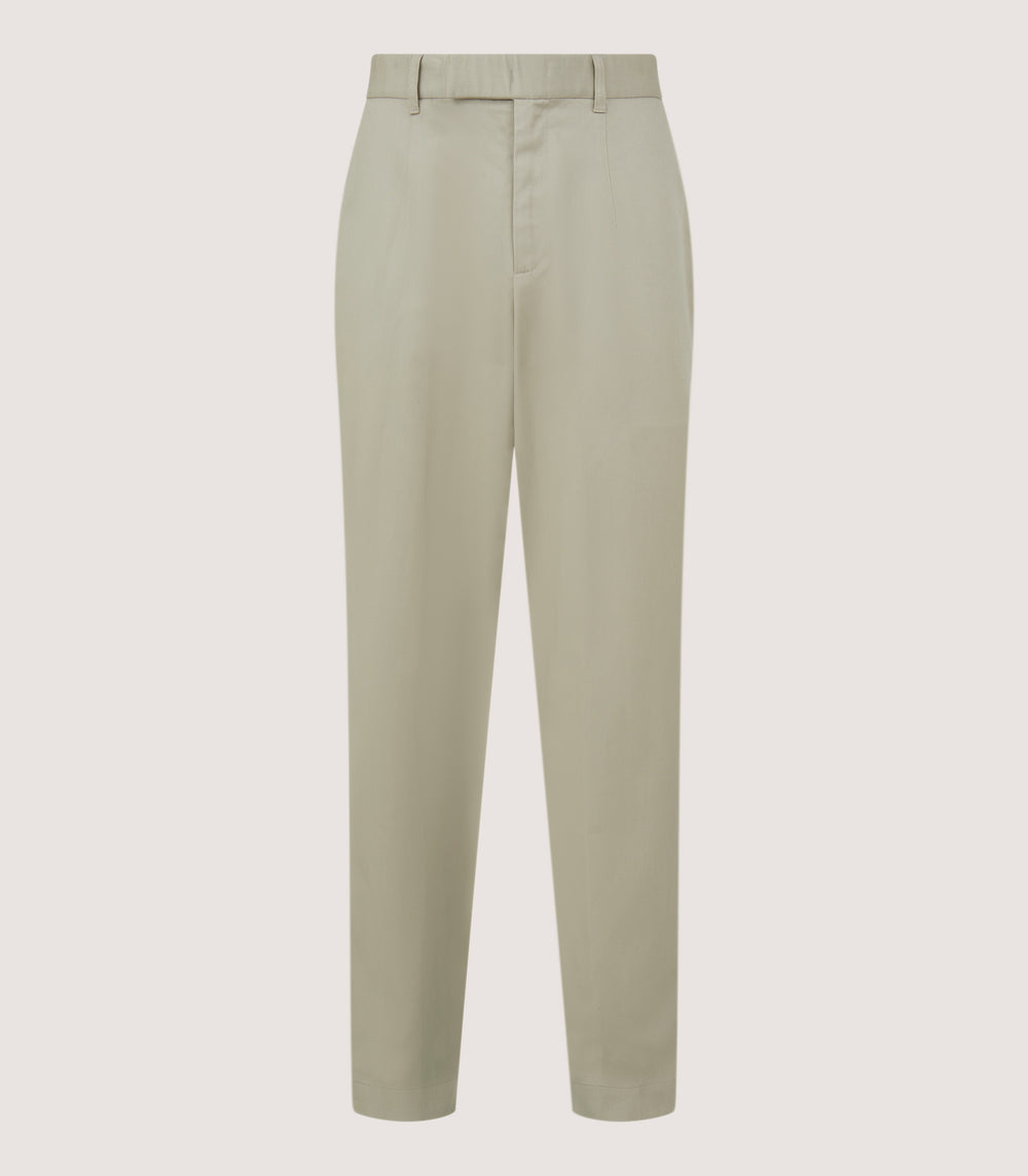 Men's Performance Twill Chino in Stone