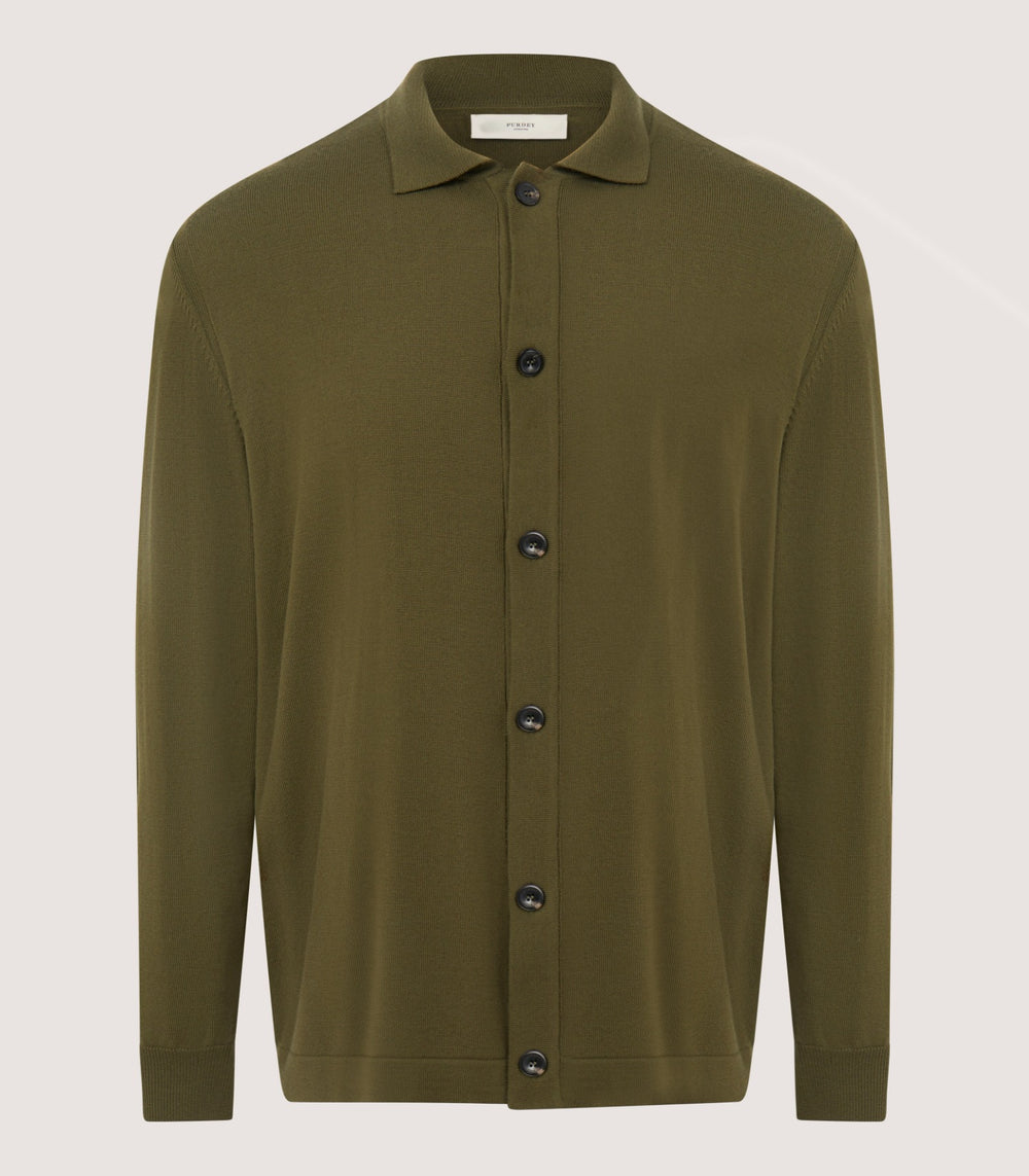 Men's Loden Audley Long Sleeve Polo