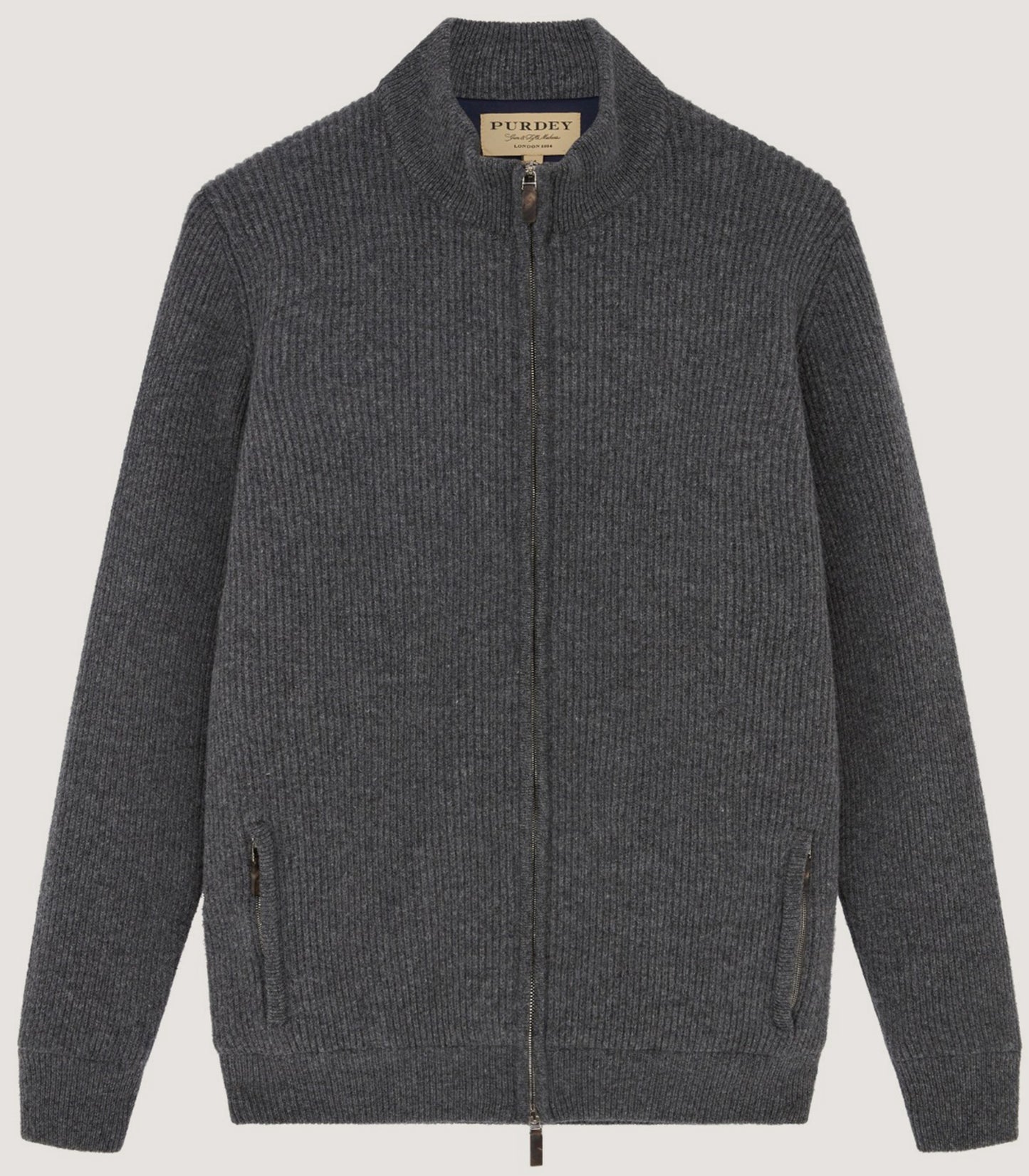 Men's Orkney Windproof Knit Jacket In Derby Grey