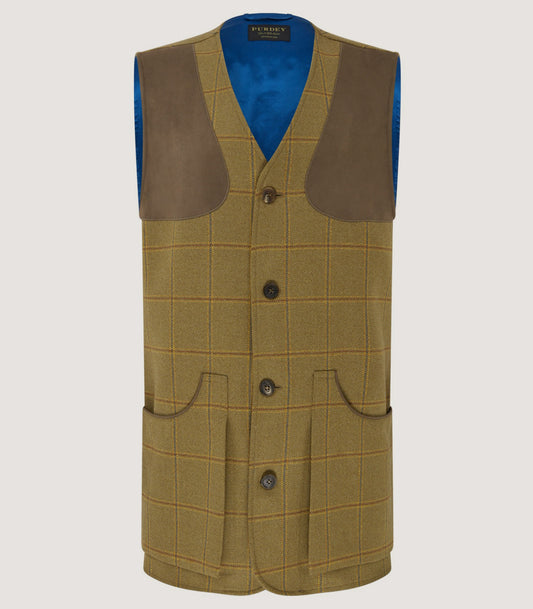 Men's Technical Tweed Sporting Vest In Berkshire