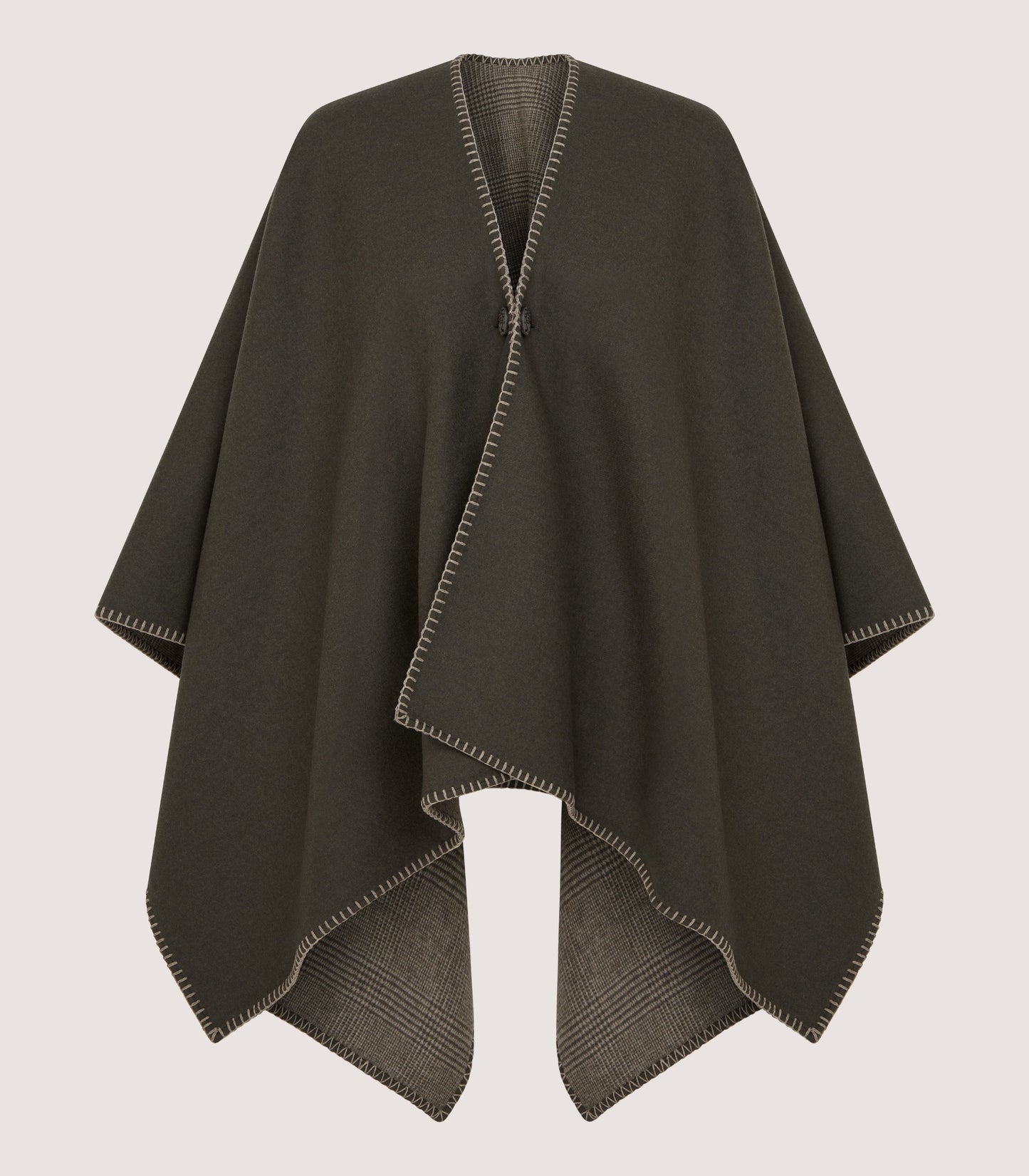 Women's Welbeck Poncho in Forest