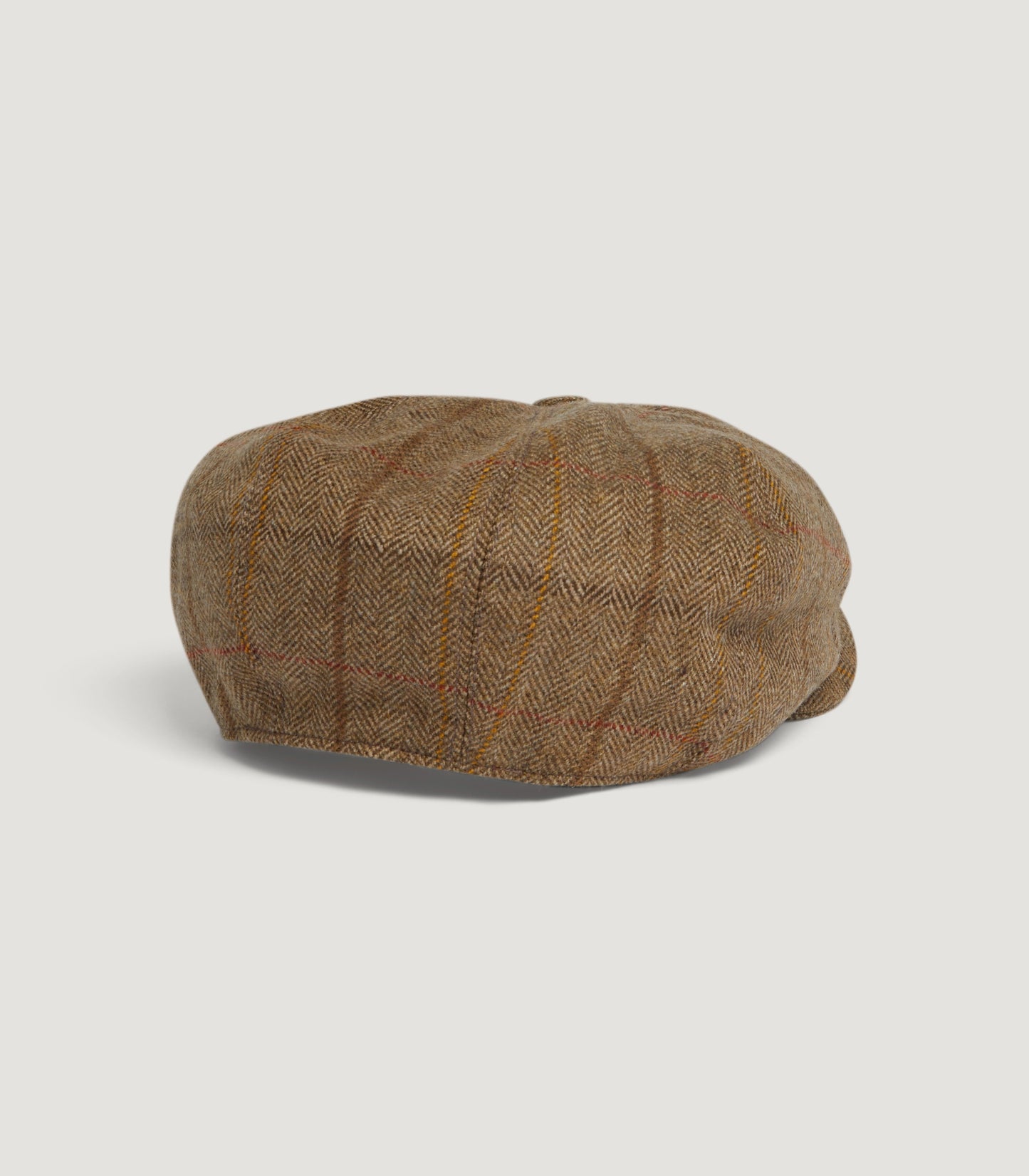 Dalby Tweed Bakerboy Cap In Morar