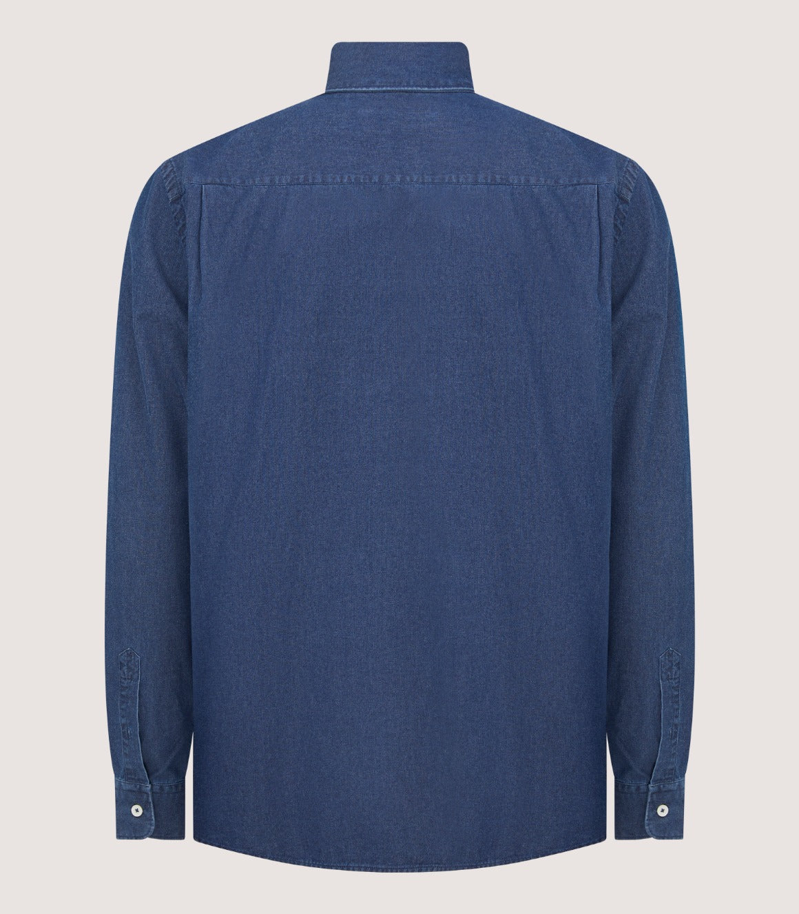 Men's Chambray Shirt in Denim Blue