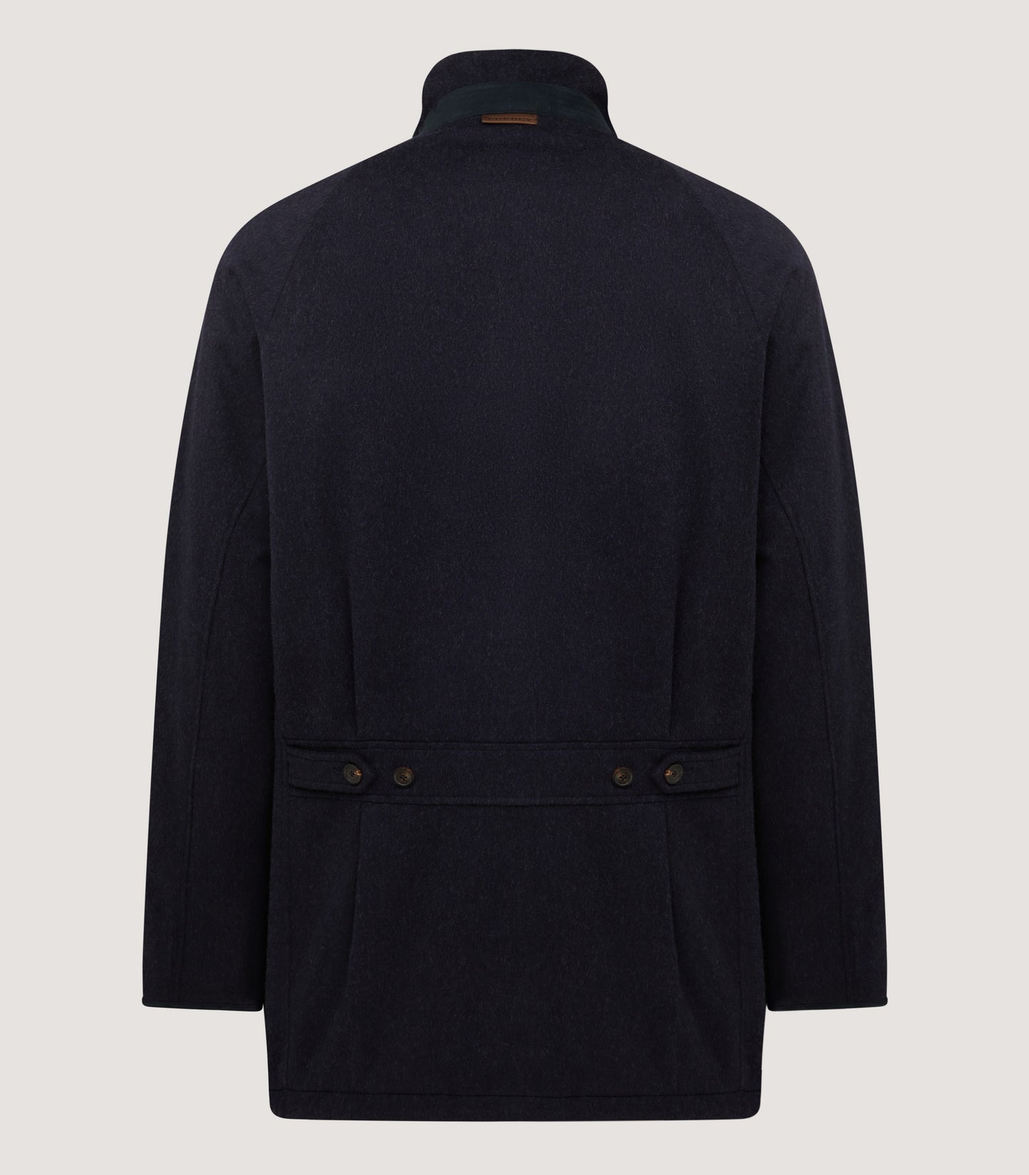 Men's Loden Raglan Field Coat in Navy