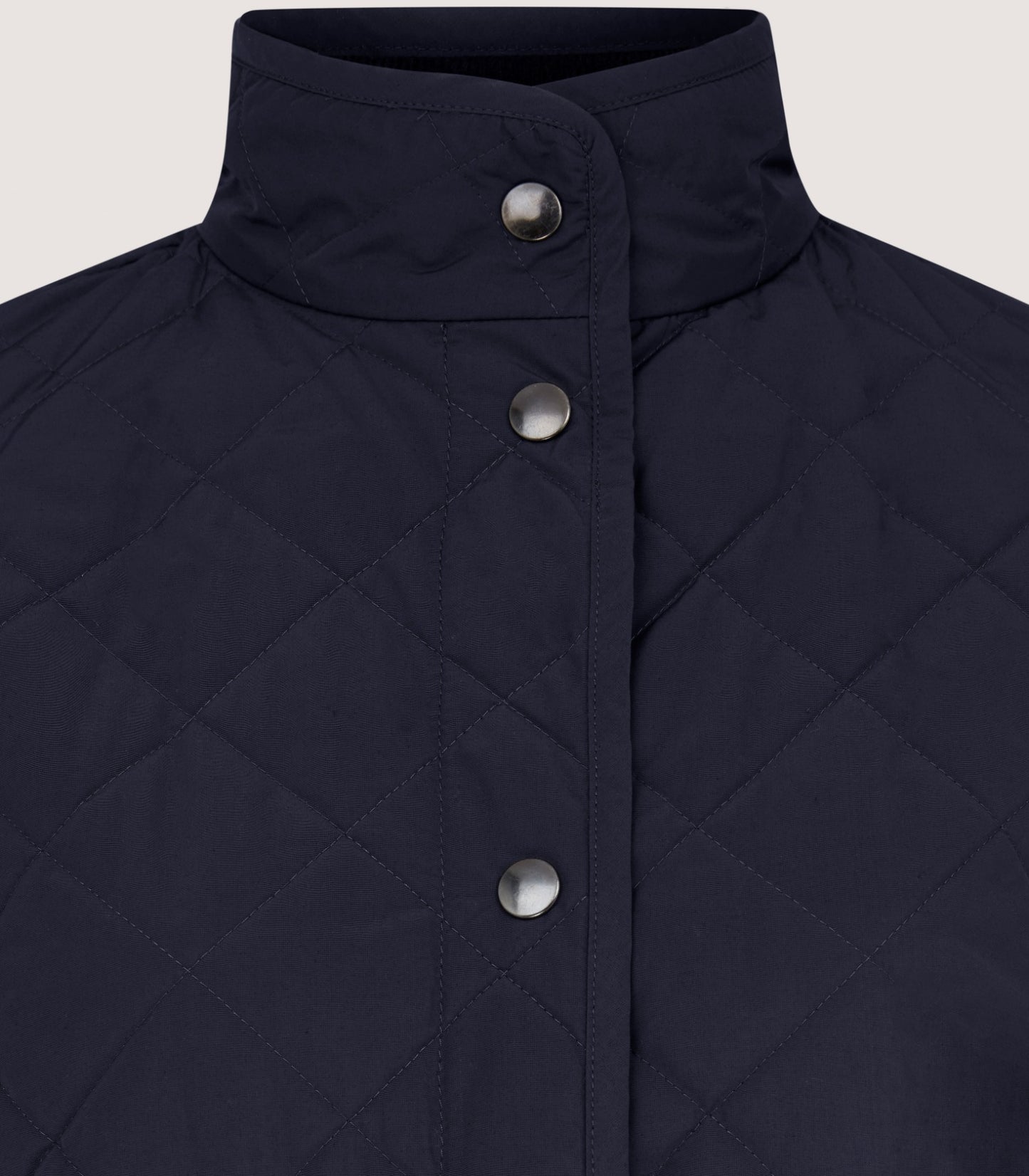 Women's Navy Quilted Purdey Jacket