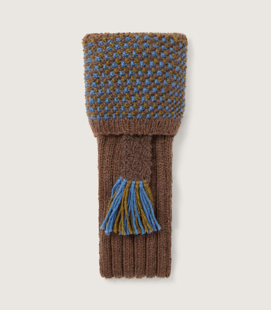 Pentire Alpaca Field Sock In Coffee