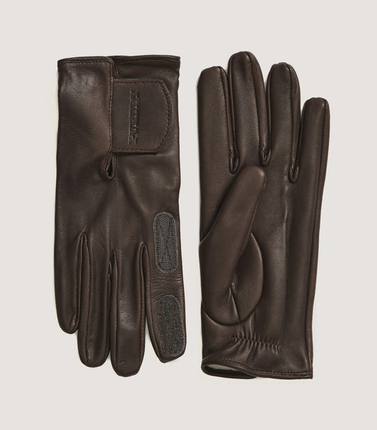 Women's Cape Leather Sporting Glove - Velcro Cuff In Brown