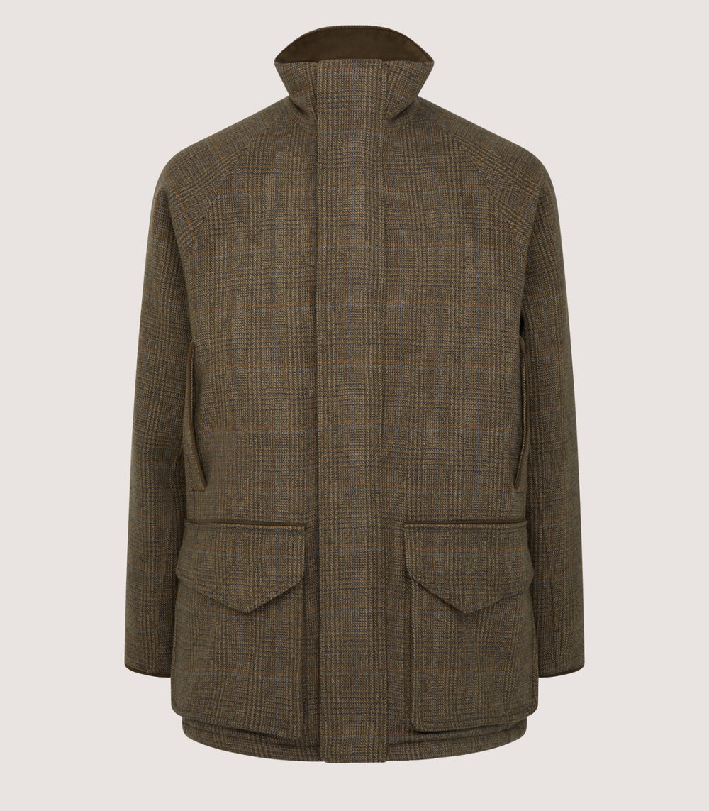 Men's Tweed Raglan Field Coat in Morlich