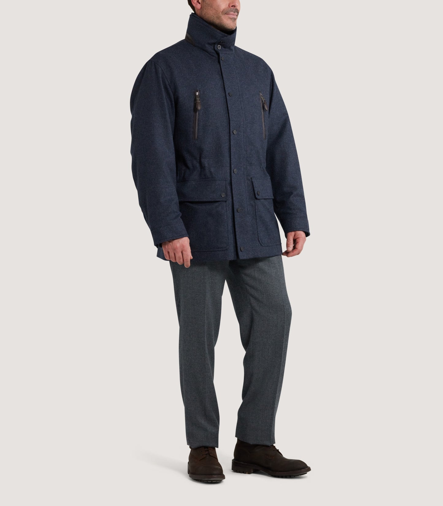 Men's Lancaster Range Coat in Storm