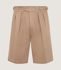 Unisex Summer Shorts In Dark Taupe