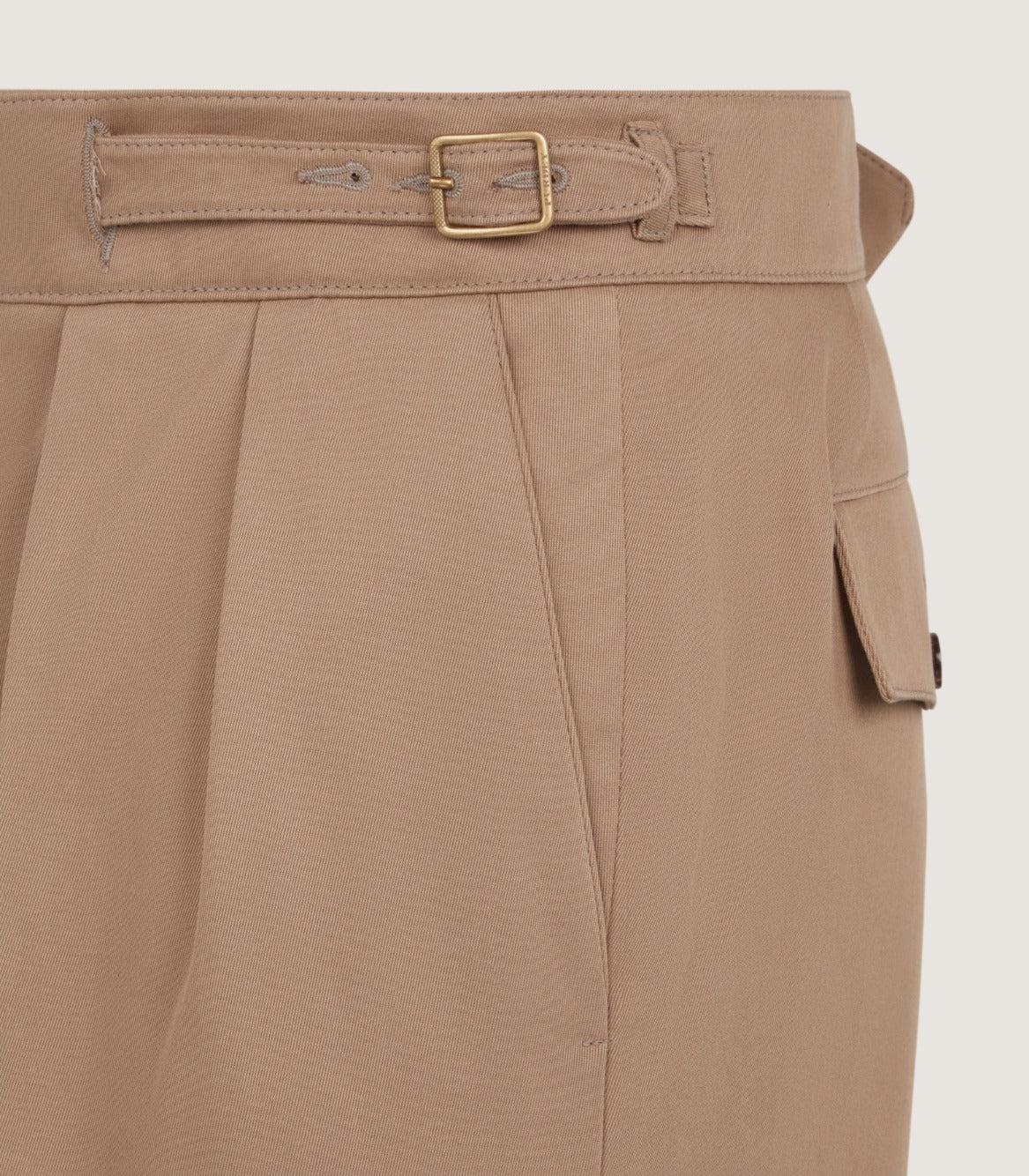 Unisex Summer Shorts In Dark Taupe