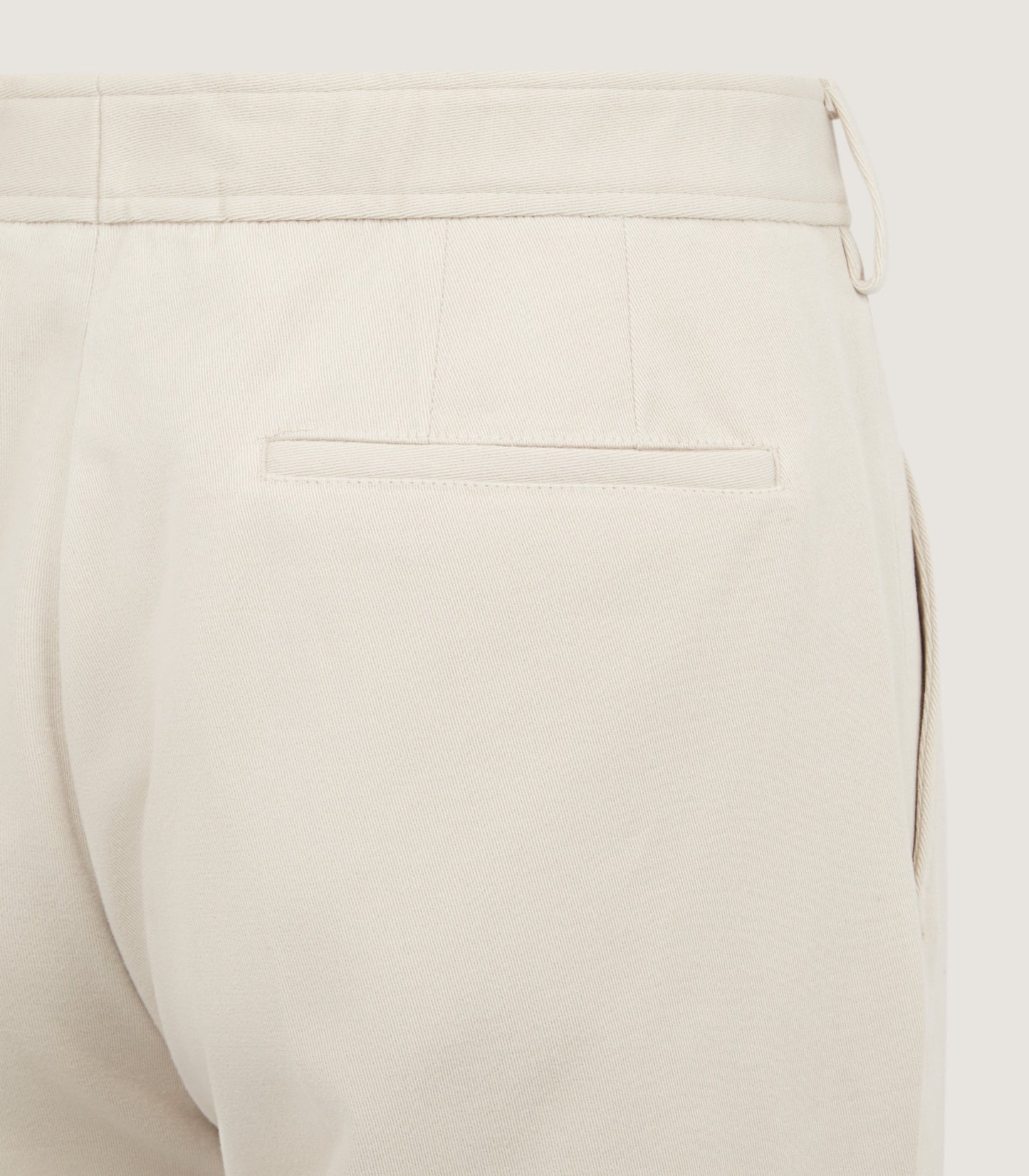 Men's Dart Front Trouser In Stone