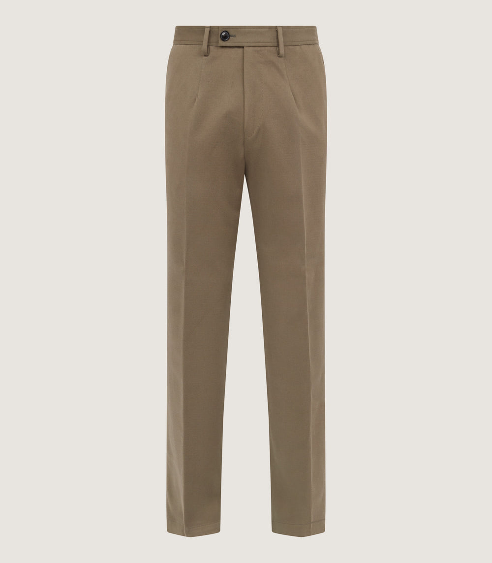 Men's Dart Front Trouser In Fatigue