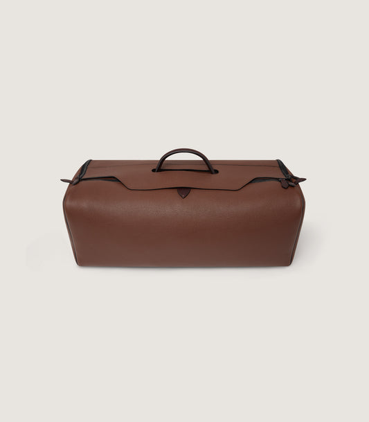 Leather Holdall Suiter Decoy in Cognac