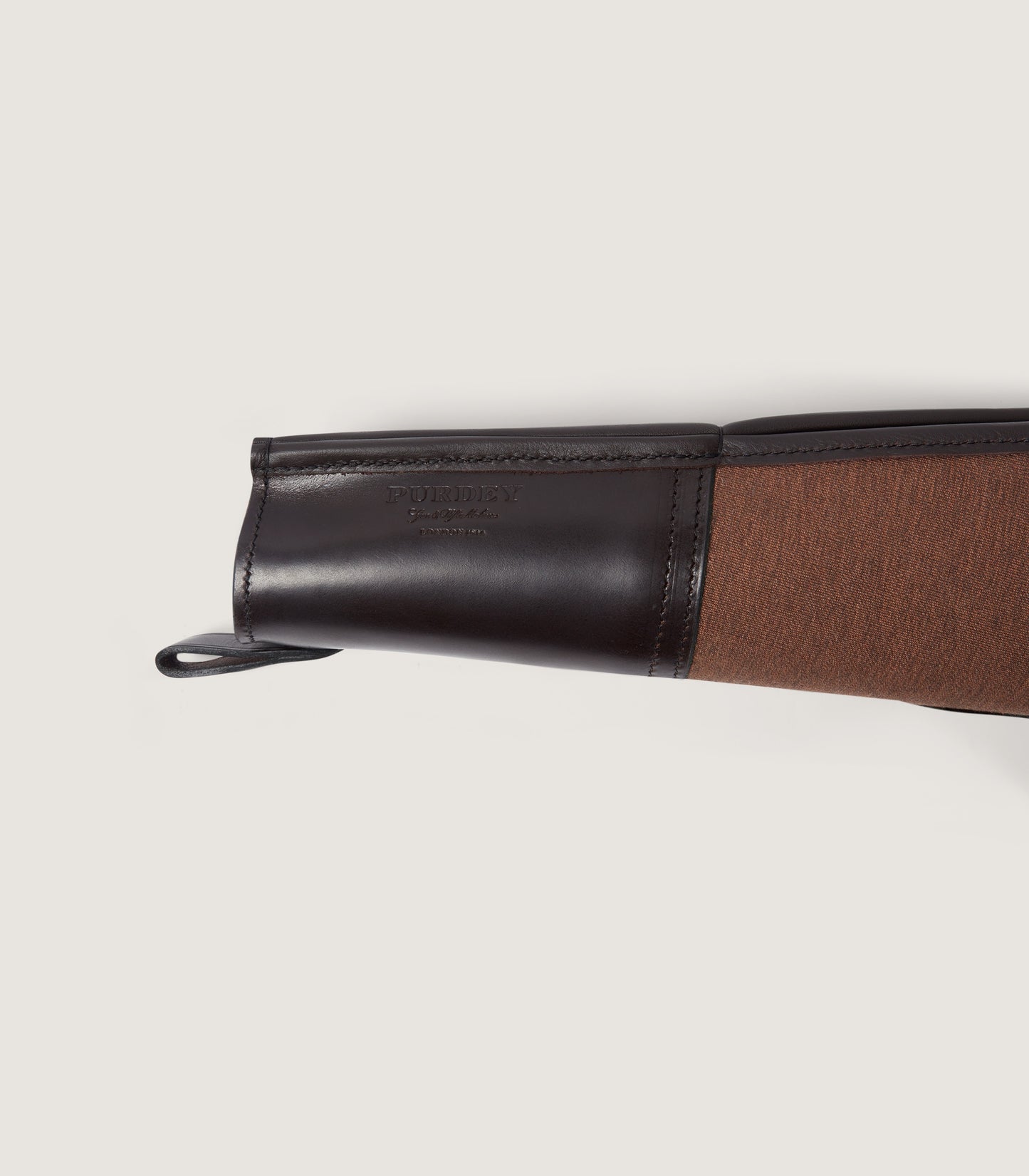 Nettle Canvas Gun Cover In Walnut