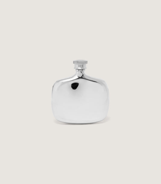 Small Pocket Flask In Pewter
