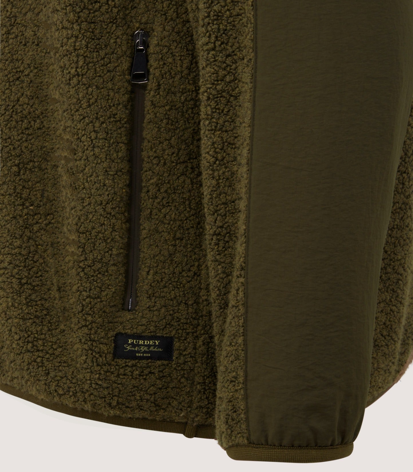 Men's Merino Lux Half Zip Sporting Fleece In Lichen