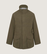 Men's Summer Dry Wax Field Coat in Olive