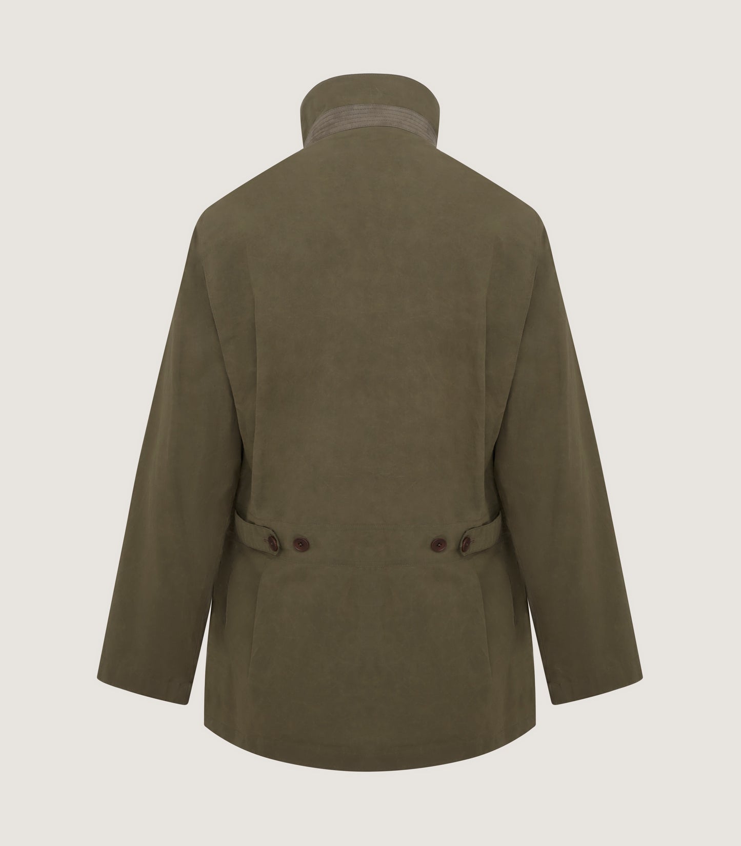 Men's Summer Dry Wax Field Coat in Olive