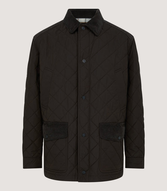 Men's Winchester Quilted Jacket in Walnut