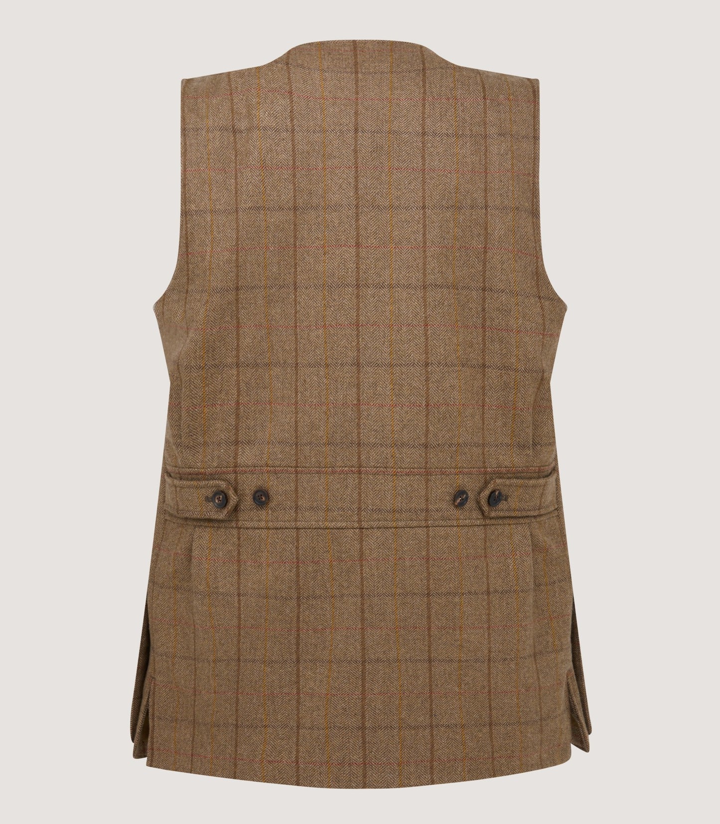 Men's Tweed Sporting Vest in Morar