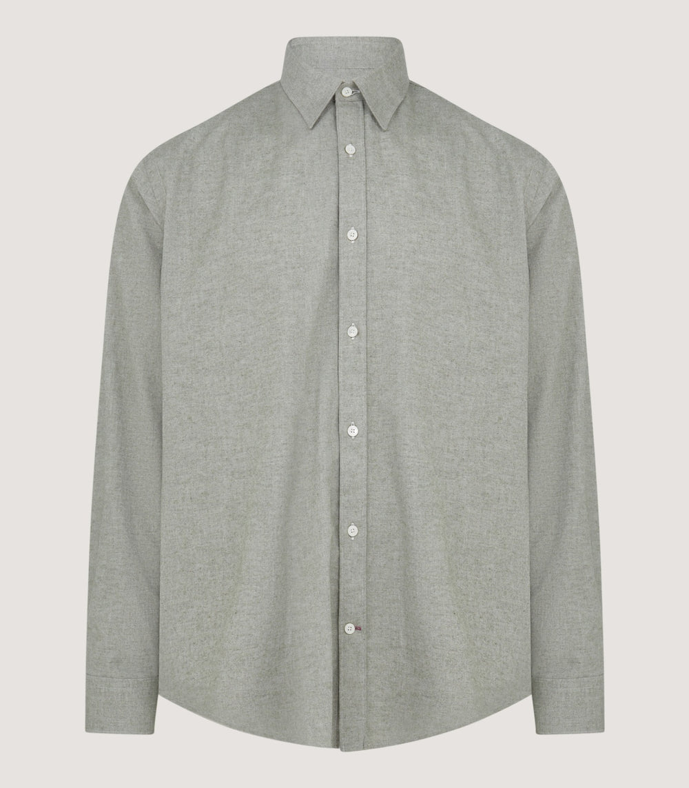 Men's Flannel Shirt in Sage