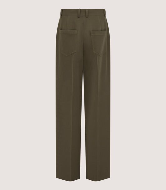 Women's Seymour Trouser in Dark Olive