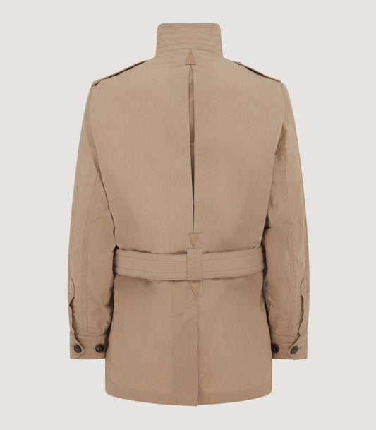 Women's Summer Dry Wax Safari Jacket In Taupe