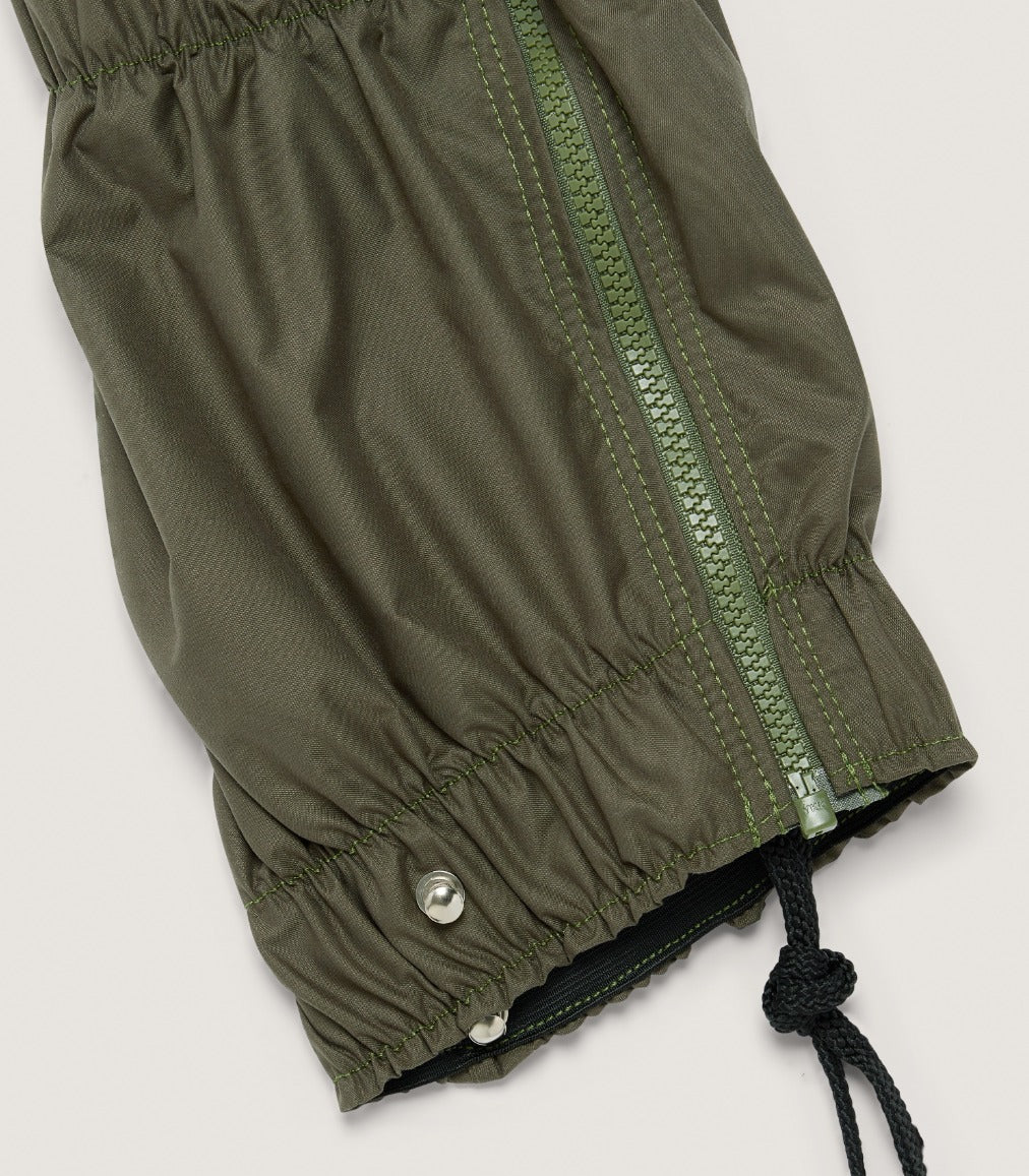 Breathable Gaiter in Khaki Green