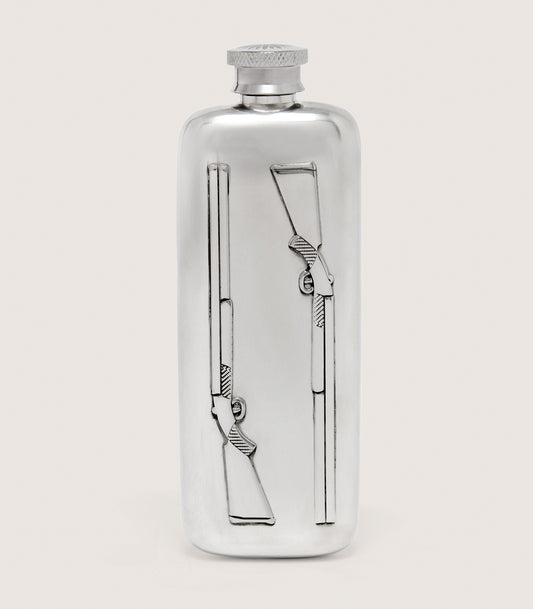 Pewter Boot Flask In Pewter