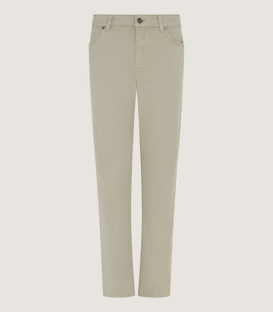 Women's Five Pocket Trouser in Stone