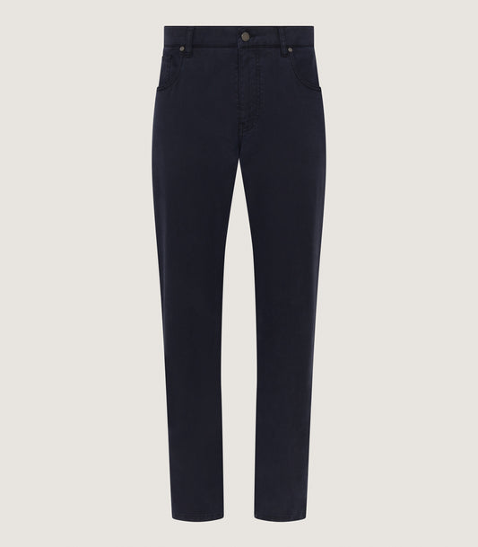 Men's Five Pocket Trouser in Navy